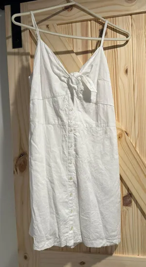 Abercrombie White Dress thumbnail 1