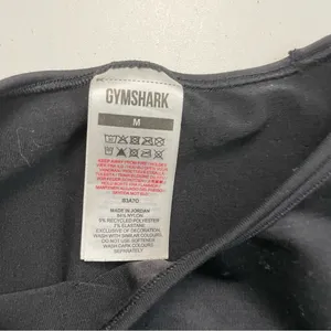 Gymshark Sweat Seamless Midi Tank Sports Bra Compression Exercise Workout Black thumbnail 3