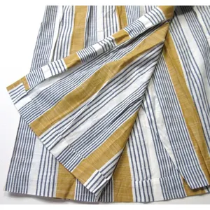 NWT Anthropologie Maeve Laura in Yellow Striped A-line Wrap Skirt 0 $110 thumbnail 10