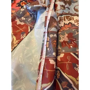 Boho Maxi Dress Long Sleeve Tapestry Floral L whimsi dainty colorful retro beach thumbnail 7