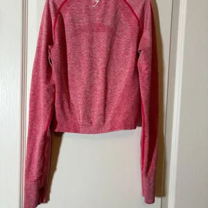 GYMSHARK Vital Seamless Long Sleeve Crop Top Preloved Medium thumbnail 2