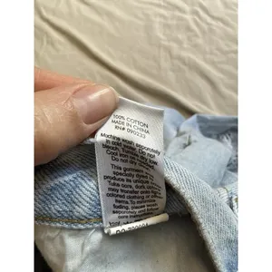 PacSun Women's Distressed Baggy Light Wash Jeans Size 29 X 30 thumbnail 9