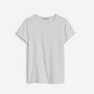 NWT Madewell Womens Essential Slim Tee Short Sleeve Lightweight Cotton White S thumbnail 5