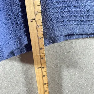 776 | Free People Beach Textured Knit High Rise Lounge Shorts Blue Womens XS‎ thumbnail 5