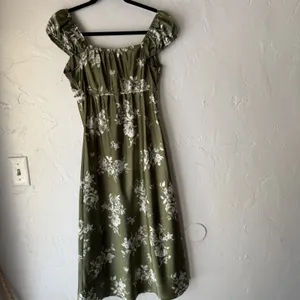 Inspired Hearts Dress Milkmaid Y2k Medium Floral Maxi Cottagecore Puff‎ Sleeve thumbnail 11