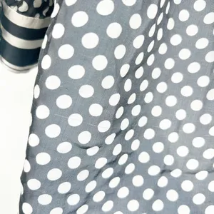 Milly Womens Retro Black White Polka Dot Silk Tie Neck Parisian‎ Chic Blouse 6 thumbnail 8