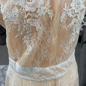 Women’s Strapless Formal Wedding Party Dress Size 4 &extra long train cape *READ thumbnail 15