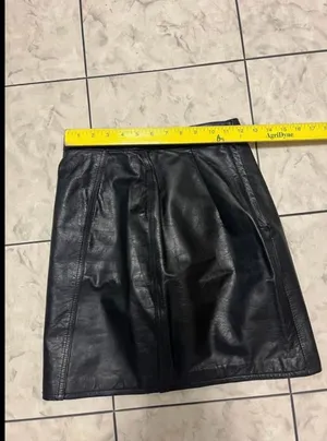 omen’s/Junior Black Leather Skirt 11/12 thumbnail 4