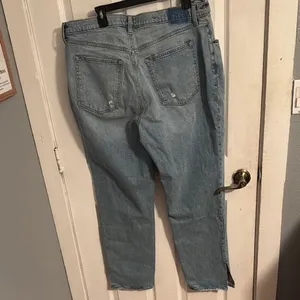 Abercrombie & Fitch 90s High Rise straight jeans thumbnail 5