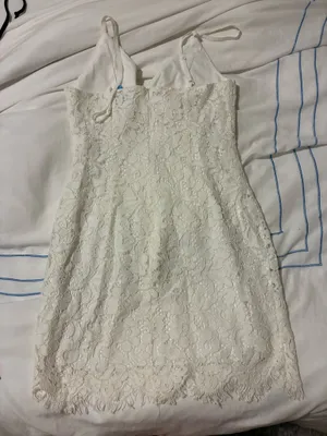 superdown White Lace Mini Dress thumbnail 3