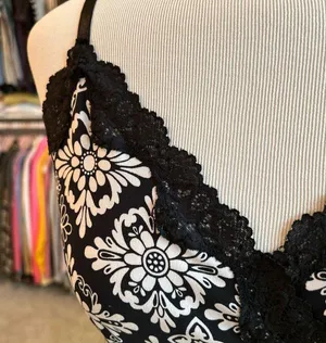 WHBM black and white Camisole Tank Small thumbnail 5