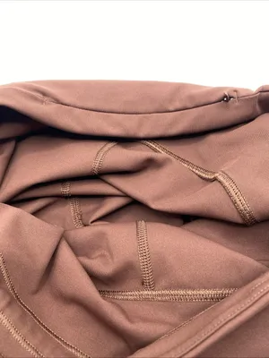 Lululemon swift speed high Rise Leggings Brown Reflective 8 Athletic Athleisure thumbnail 7