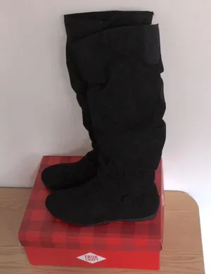 New True Craft Micro Suede Feel Slouch Boots 7.5M thumbnail 2
