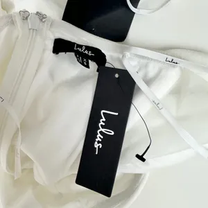 Lulus Loving the Feeling White Strapless Bodycon Midi Dress Cocktail XS NWT thumbnail 13