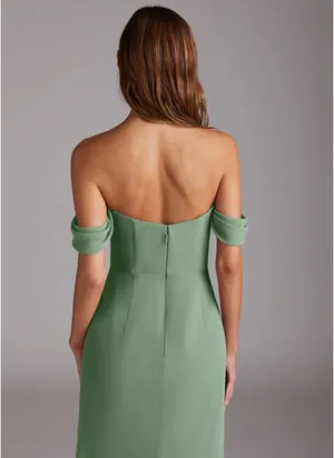 Azazie Matcha Bridesmaid Dress thumbnail 2