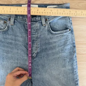 Aritzia Denim Forum 26 Arlo High Rise Straight‎ Jeans Distressed Organic Cotton thumbnail 7