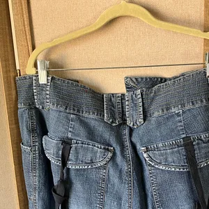 FINAL MARKDOWN Denim capris 18 Blue thumbnail 13