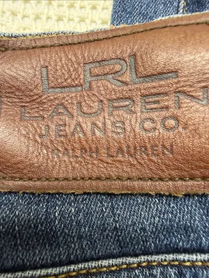 Ralph Lauren Straight Leg Jeans in Dark Blue Wash thumbnail 10