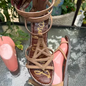 Sam Edelman Tan Gladiator Sandals thumbnail 7