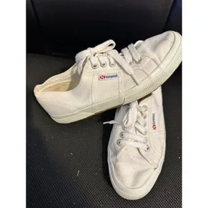 Superga White Canvas Sneakers Casual Tennis Shoes‎ Classic Lace Up US 9 / EU 40 thumbnail 6