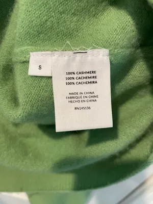 Naadam Green Sweater thumbnail 3