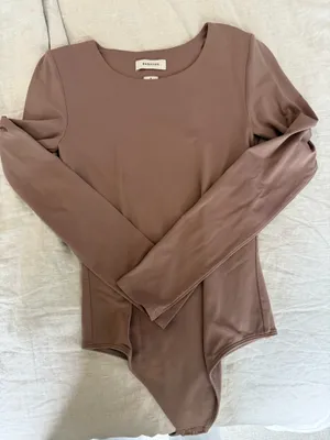Babaton Aritzia Bodysuit Long Sleeve thumbnail 1