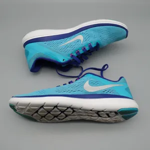 Nike Flex 2016 Run Women Blue Mesh Athletic Running 6.5 830751-400 thumbnail 3