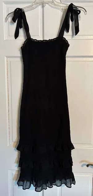 Abercrombie & Fitch black dress size S thumbnail 1