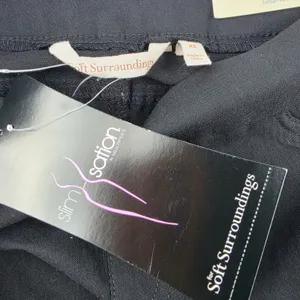 Soft Surroundings SlimSation NWT Black Super Stretch Tummy Control Shorts XS thumbnail 3