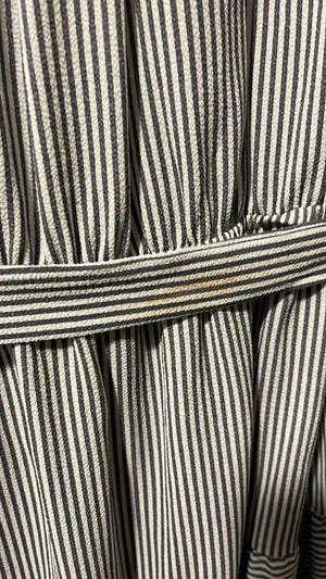 Monteau Gray Stripped Dress thumbnail 4