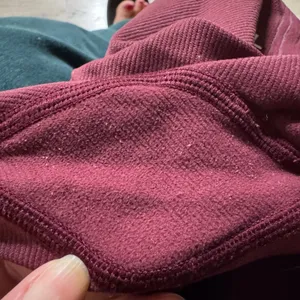 AYBL Women Burgundy Seamless‎ High Waisted Compression Gym Leggings Size Small S thumbnail 6