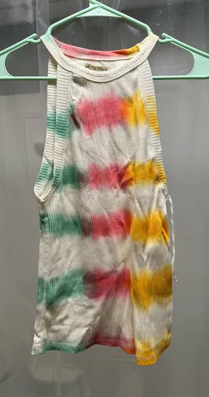 Free People Tank Tie-Dye Small thumbnail 1