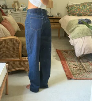 Abercrombie High-Rise Loose Jeans Curve Love thumbnail 5