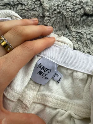 White Princess Polly Shorts thumbnail 6