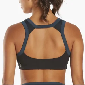 FP Movement by Free People Rebel Women's Contrast Scoopneck Sports Bra Size S thumbnail 2