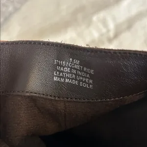 DIBA TRUE women's‎ comet ride boot brown Leather Chunky Platform Wedge thumbnail 9