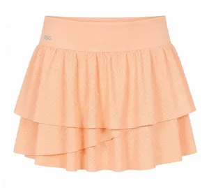 DSG Girls Small Peach Lightweight Stride Skort Ruffle Athletic Tennis Skirt NWT thumbnail 1