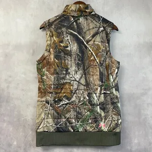 Under Armour Women Realtree Camo Puffer Vest Size M Outdoor Utility Nature Woods thumbnail 2