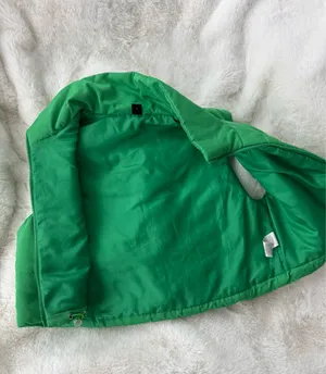 Shein Green Cropped Vest Puffer thumbnail 2