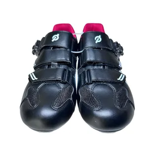 Peloton Cycling Shoes Unisex Size 41 Black Red Cleats Included Indoor Spin Bike thumbnail 11