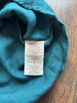 Free People Whimsy Fairycore Teal Green Ruffle Cold Shoulder Mini Dress | Sz 2 thumbnail 11