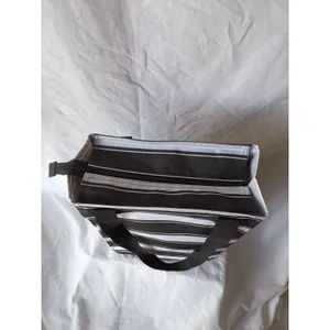 Thirty-One NWOT Tall Organizing Tote Ribbon Stripe New with out tags thumbnail 7