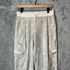 Athleta Venture Printed Athletic Pants‎ Size 2 Gray & White Women's thumbnail 8