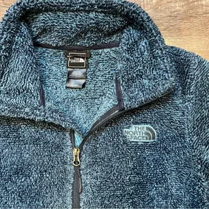 The North Face Women’s Osito Teal Fleece Jacket Size Medium thumbnail 2