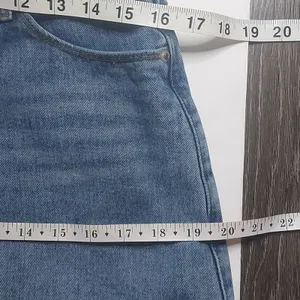 O&O Denimwear Denim Skort Size L Boho Festival Classic Casual Costal Cowgirl thumbnail 6