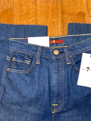 7 For All Mankind wide legged baby jo jeans thumbnail 5