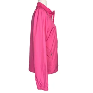 Ralph‎ Lauren Golf Medium Pink Womens Full Zip Windbreaker Jacket Embroidered thumbnail 5