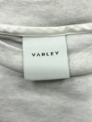 VARLEY Cropped Sweatshirt Small Oatmeal - Knoll Short Sleeve Gym Workout thumbnail 7