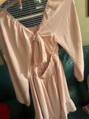 pink long sleeve dress Size M thumbnail 2