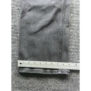 Hollister Ultra High Rise Baggy Jeans Black Wash Wide Leg Grunge‎ 24 X 29 SZ 00 thumbnail 7